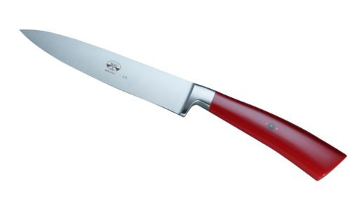 Coltellerie Berti Collezione Cucina Carving knife Plexiglass Rosso 16 cm | 3D Gravur Konfigurator | 3