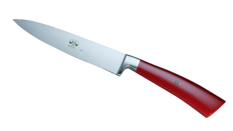 Coltellerie Berti Collezione Cucina Carving knife Plexiglass Rosso 16 cm | 3D Gravur Konfigurator | 7