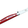 Coltellerie Berti Collezione Cucina Pro Peeling knife Plexiglass Rosso 7 cm | 3D Gravur Konfigurator | 10