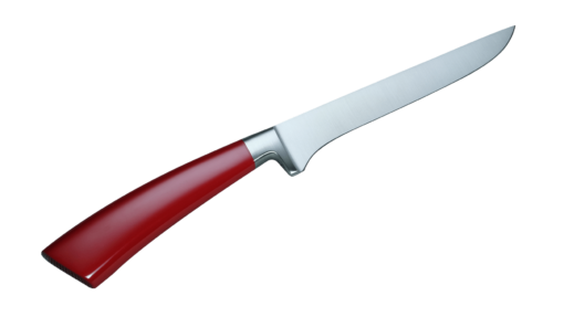 Coltellerie Berti Collezione Cucina Boning knife Plexiglass Rosso 16 cm | 3D Gravur Konfigurator | 4