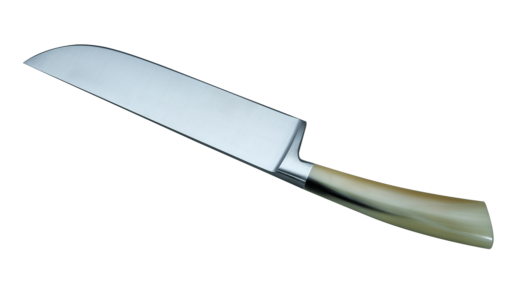Coltellerie Berti Collezione Cucina Herb knife buffalo horn 17 cm | 3D Gravur Konfigurator | 4