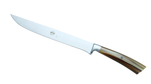 Coltellerie Berti Collezione Cucina Carving knife Büffelhorn 22,5 cm | 3D Gravur Konfigurator | 3