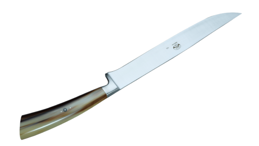 Coltellerie Berti Collezione Cucina Carving knife Büffelhorn 22,5 cm | 3D Gravur Konfigurator | 6