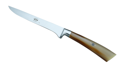Coltellerie Berti Collezione Cucina Boning Knife Buffalo Horn 16 cm | 3D Gravur Konfigurator | 3