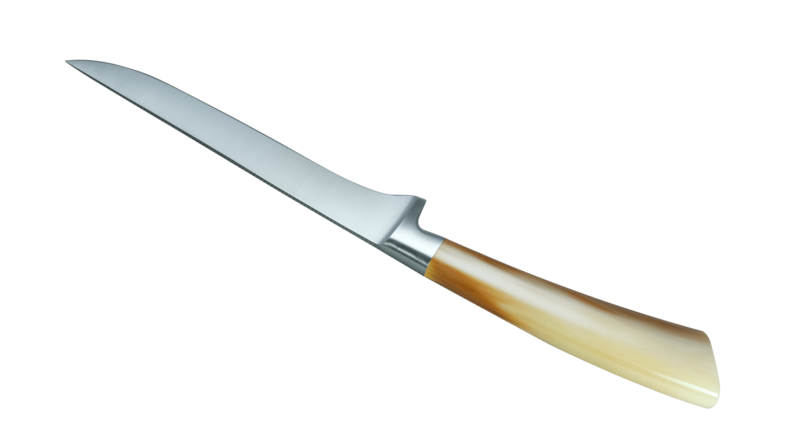 Coltellerie Berti Collezione Cucina Boning Knife Buffalo Horn 16 cm | 3D Gravur Konfigurator | 9
