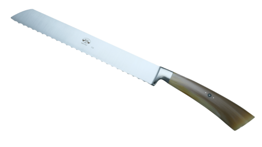 Coltellerie Berti Collezione Cucina Bread knife buffalo horn 22 cm | 3D Gravur Konfigurator | 3