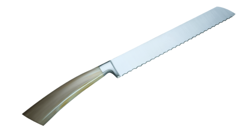Coltellerie Berti Collezione Cucina Bread knife buffalo horn 22 cm | 3D Gravur Konfigurator | 5