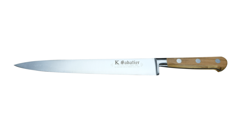 K-Sabatier Authentique Olivier Carving Knife 25 cm