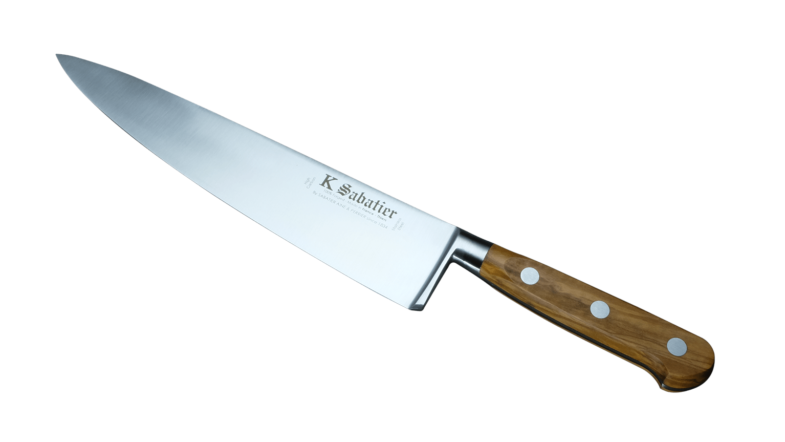 K-Sabatier Authentique Olivier Chef`s Knife 25 cm | 3D Gravur Konfigurator | 7