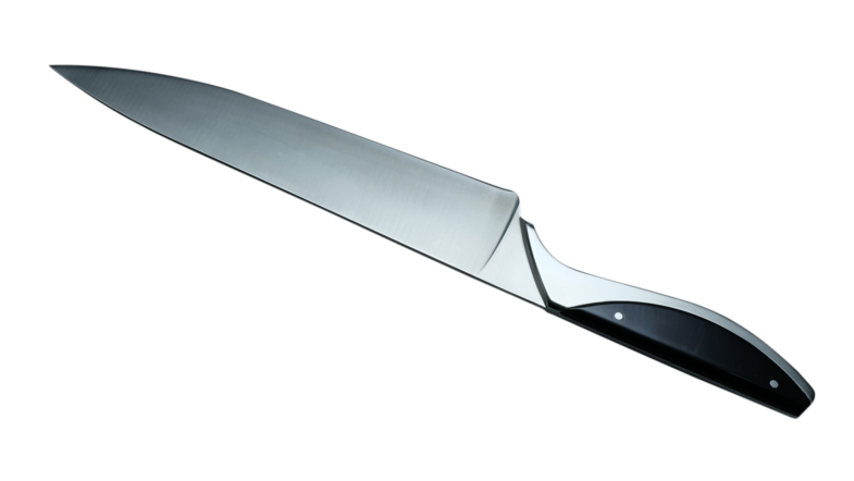 Claude Dozorme Haute Cuisine Acryl noir Chefs knife 26 cm | 3D Gravur Konfigurator | 14