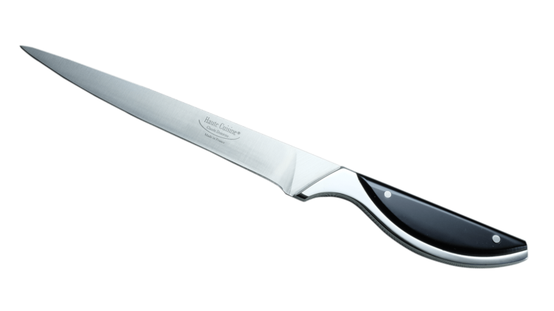 Claude Dozorme Haute Cuisine Acryl noir Fillet knife | 3D Gravur Konfigurator | 7