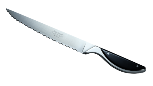 Claude Dozorme Haute Cuisine Acryl noir Bread knife | 3D Gravur Konfigurator | 3