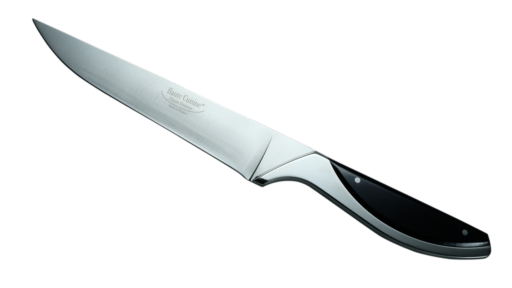 Claude Dozorme Haute Cuisine Acryl noir Carving knife 20 cm | 3D Gravur Konfigurator | 3