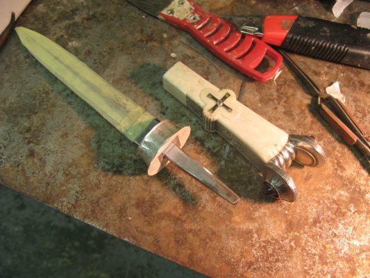 the making of the dagger Renaissance | 3D Gravur Konfigurator | 3