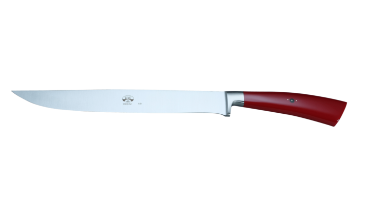 Berti und die Messer der Plexiglass Rosso Serie | 3D Gravur Konfigurator | 7