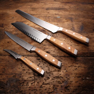 Two kitchen knife series by Felix | 3D Gravur Konfigurator | 8