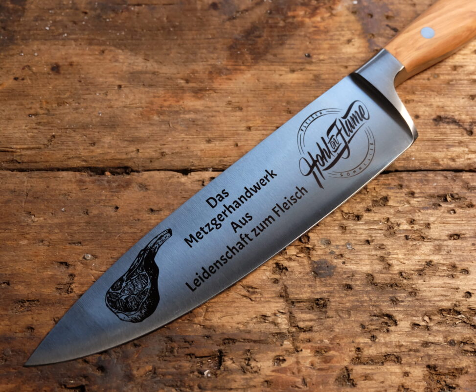 Das Messer für Dominik Hohl von Hohl on Flame | 3D Gravur Konfigurator | 12