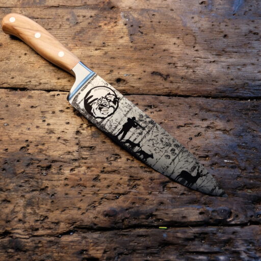 Das Hohl on Flame Messer von Dominik Hohl | 3D Gravur Konfigurator | 7
