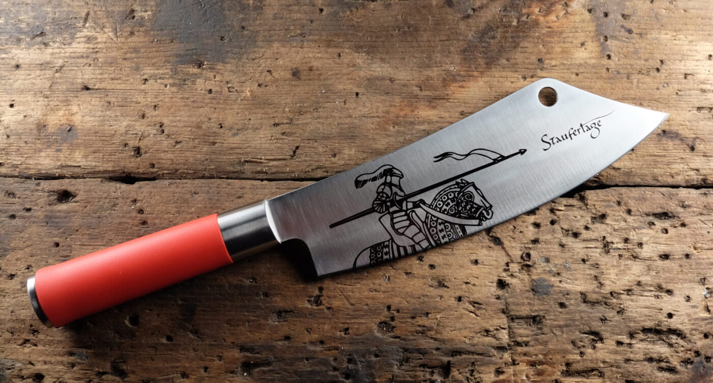 Das Messer der Europäischen Staufertage | 3D Gravur Konfigurator | 6
