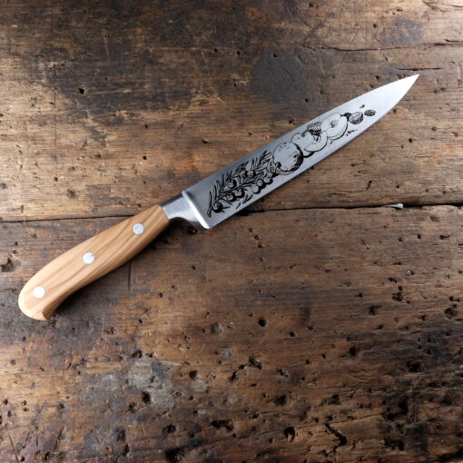 Andreas Widmann fillet knife 18 cm flexible | 3D Gravur Konfigurator | 6