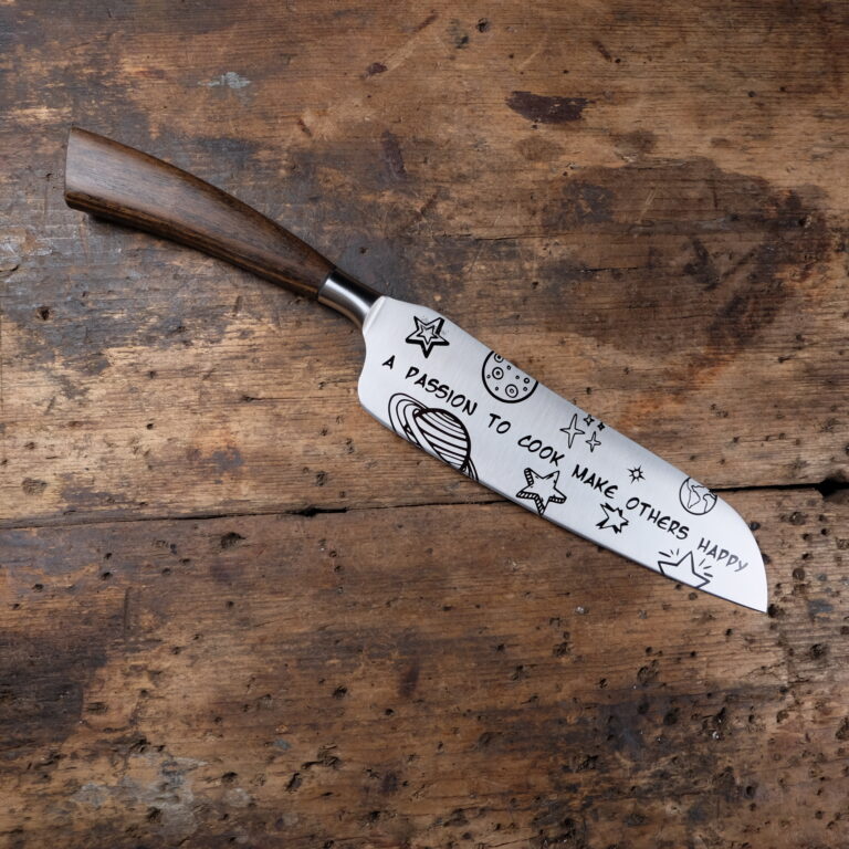 The Meta Hiltebrand kitchen knife | 3D Gravur Konfigurator | 12