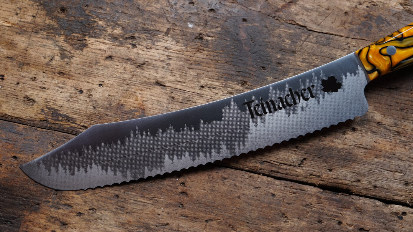 The mineral water Teinach knife design | 3D Gravur Konfigurator | 10
