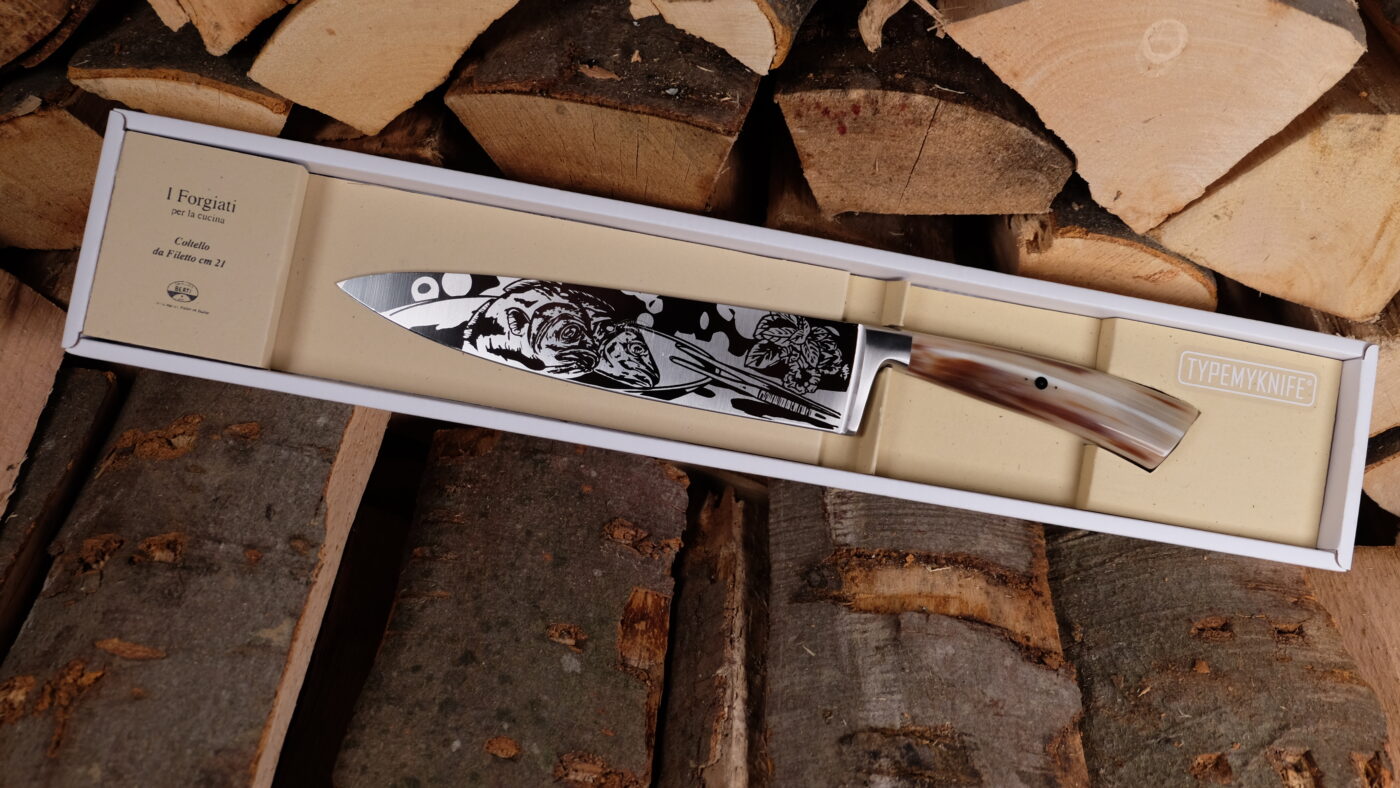 The sharp blade design for Nathi Stupf | 3D Gravur Konfigurator | 1