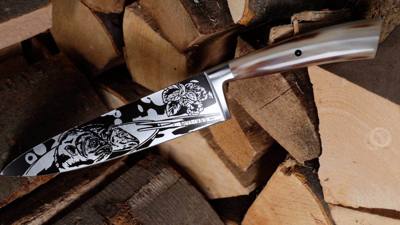 The sharp blade design for Nathi Stupf | 3D Gravur Konfigurator | 4