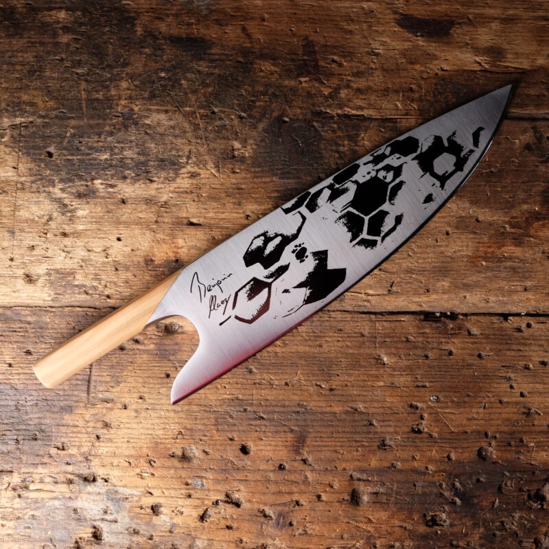 A kitchen knife with engraving is the gift | 3D Gravur Konfigurator | 9