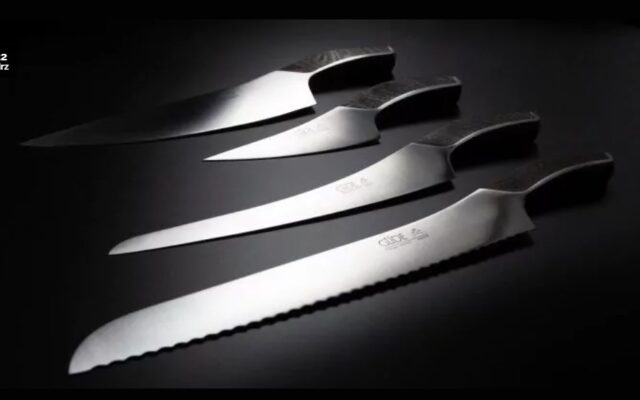 The development of European kitchen knives T.1 | 3D Gravur Konfigurator | 38
