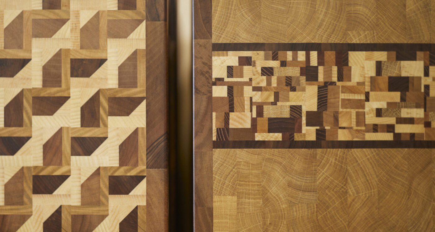 End grain cutting boards by Seosa Wood Craft | 3D Gravur Konfigurator | 5
